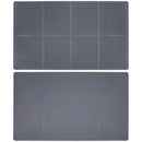 Tapete de aislamiento térmico gris ReLife RL-004DS de silicona, 50x30cm, ideal para reparación de electrónica.