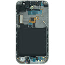 Pantalla Service Pack original blanca para Samsung Galaxy S1, ideal para reparación de display LCD y cristal táctil.