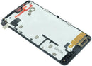 Pantalla LCD original Microsoft Lumia 640 RM-1072 negra para reemplazo de display roto.