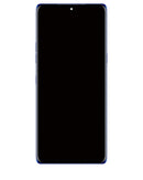 Pantalla OLED con marco para LG Velvet 5G (No Verizon 5G UW) Azul reacondicionado