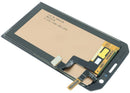 Pantalla LCD original CAT S31 negra con display y digitalizador para reparación de pantalla rota.