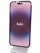 iPhone 14 Pro Max seminuevo negro, libre, 128GB, grado A, 88% batería, certificado.
