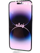 iPhone 14 Pro Max seminuevo negro, 128GB, libre, grado 1, batería 85%, con E-sim.