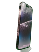 iPhone 14 Pro Max negro, seminuevo, 128GB, con pantalla OLED brillante, libre de fábrica, certificado.