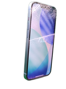 iPhone 14 azul seminuevo, 128GB, libre de fábrica, como nuevo, salud batería 87%, certificado, E-sim.