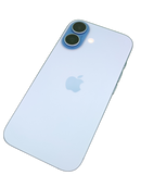 iPhone 17 seminuevo azul, 256GB, grado 1, batería 100%, libre de fábrica, con E-sim.