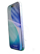 iPhone 17 seminuevo azul, 256GB, libre, grado 1, batería 100%, E-sim.