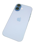 iPhone 17 seminuevo azul, 256GB, libre, grado 1, batería 100%, E-sim.