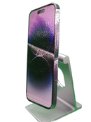 iPhone 14 Pro Max púrpura seminuevo, 256GB, libre de fábrica, grado 1 como nuevo, con 91% salud de batería.