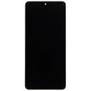 Pantalla AMOLED refurbished blanca para Xiaomi Poco X6 con marco, lista para reparación de display.