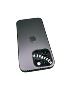 iPhone 14 Pro seminuevo negro, 128GB, con pantalla Super Retina XDR y triple cámara, grado A, libre de fábrica.