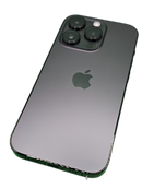 iPhone 14 Pro seminuevo negro, 128GB, con pantalla OLED y triple cámara, certificado y como nuevo.