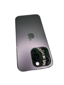 iPhone 14 Pro seminuevo negro, 128GB, libre, grado A, 86% batería, con garantía.