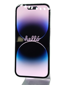 iPhone 14 Pro seminuevo negro, 128GB, con pantalla OLED, triple cámara, grado 1, listo para usar.