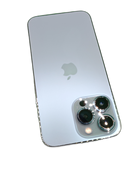 iPhone 13 Pro azul seminuevo, 128GB, libre, grado A, cámara triple, pantalla Super Retina XDR.