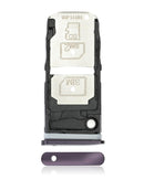 Bandeja dual SIM para Motorola Moto Z4 (XT1980 / 2019) de color morado en Quetzaltenango.