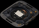 Tapa trasera de repuesto para Apple Watch Series 8 45mm, color Space Black de aluminio.