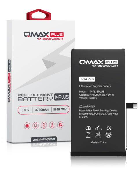 ¡Encuentra la batería QMAX Plus de capacidad extendida para iPhone 14 Plus en Xela Quetzaltenango al mejor precio!