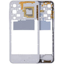 Carcasa de marco medio para Samsung Galaxy A16 5G en Quetzaltenango, disponible en color gris claro.