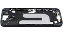 Chasis medio negro con botones de encendido y volumen para iPhone 16 Plus, disponible en Xela Quetzaltenango.