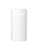 Tapa trasera con lente de camara para Samsung Galaxy S7 (Blanco)