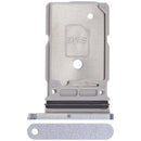 Bandeja dual SIM Samsung Galaxy S25 Ultra Titanium Silver Blue, repuesto porta chip plateado SM-S938B.