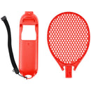 Par de raquetas rojas para Nintendo Switch Joy-Con, accesorio ideal para Mario Tennis Aces y sports games.
