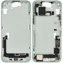 Encuentra la carcasa intermedia con puerto de carga flex para iPhone 15 Plus en los talleres de reparación de Quetzaltenango.