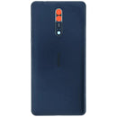Tapa trasera de vidrio original azul para Nokia 8, ideal para reparación de back cover o housing.