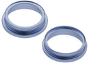 Conjunto de 10 anillos biselados azules para cámara trasera iPhone 14 / 14 Plus (A2632, A2649).