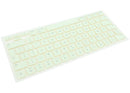 Kit de teclas UK color Citrus para MacBook Neo 13" A3404 (2026), repuesto para reparación de teclado Apple.