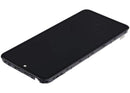 Pantalla OLED refurbished para Xiaomi Redmi Note 14 4G, con marco negro, lista para reparación y cambio de display.