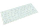 Kit de teclas QWERTZ alemán plateado para MacBook Neo 13" A3404 (2026), repuesto de teclado Apple.