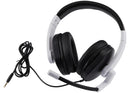 Auriculares gaming DOBE TY-1802 negros con micrófono, compatibles con PS5, Xbox Series X, Switch y PC, conexión 3.5mm.