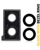 Compra en Xela Quetzaltenango el lente de cámara trasera con anillo bezel para Huawei Mate 10 en color negro.