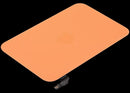 Tapa trasera Cosmic Orange usada para iPhone 17 Pro Max con MagSafe y NFC, ideal para reparación de vidrio trasero.