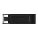 KINGSTON DT70 USB 128 GB TIPO C NEGRO