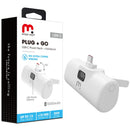 MYBAT POWERBANK 5000mAh CARGA RAPIDA TIPO C BLANCO