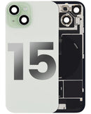 Tapa trasera verde para iPhone 15 disponible en Quetzaltenango con garantía incluida.