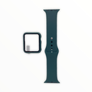 Pulsera + Bumper Con Protector De Pantalla Para  Apple Watch 42 Mm - Verde Musgo