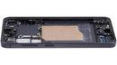 Pantalla OLED con marco para Samsung Galaxy S25 5G SM-S921U, azul y negro, repuesto Aftermarket Plus.