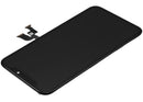 Pantalla OLED de repuesto para iPhone XS (modelos A1920-A2100) con flex de sensor de proximidad preinstalado.