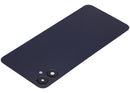 Tapa trasera negra para Samsung Galaxy A05 4G (A055) con lente de cámara, repuesto original.