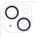 Anillo de cámara trasero negro medianoche para iPhone 13 / 13 Mini, bezel de repuesto (paquete de 10).