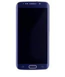 Pantalla LCD frontal refurbished Samsung Galaxy S6 Edge G925F Black Sapphire para reparación de display.