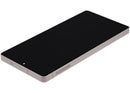 Pantalla OLED Samsung Galaxy S25 Ultra 5G con marco, colores Titanio Rosa Dorado, Verde Jade, y Gris, para reemplazo.