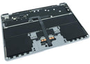 Tapa superior Space Gray de MacBook Air 13" A2681 (2022) con teclado ANSI US y batería, repuesto OEM usado.
