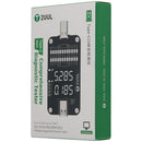 Tester de diagnóstico 2UUL PW32 Type-C para reparación de puerto de carga USB-C, con pantalla digital.