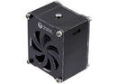 Ventilador mini USB 5V Type-C 2UUL para extraer humo en soldadura de reparación de motherboard de teléfono.