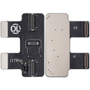 DL400 Pro Tester Flex para iPhone 17 Pro con 2nd-Gen EDP Small Board, ideal para reparación de pantalla.